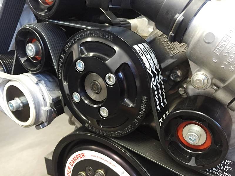 Whipple Supercharger Individual Single Blower 10 Rib Belt System WB
