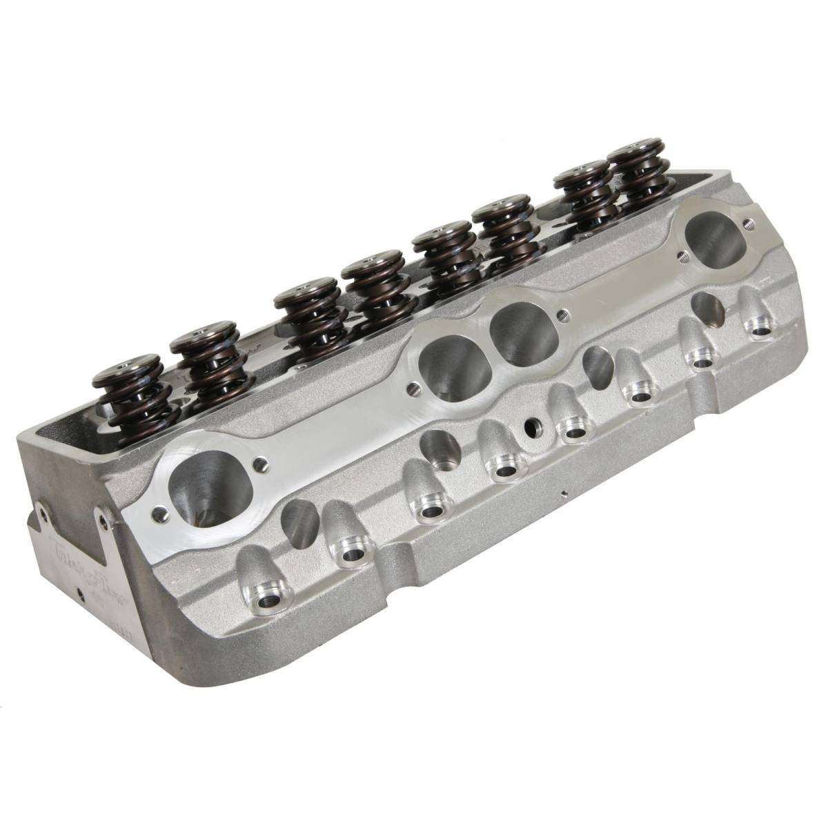 Trickflow Ultra 18 Cylinder Heads, SB Chevy, 250cc Intake, TItanium