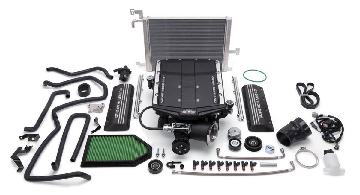 Gen III Hemi 5.7L/6.4L V8 Universal Engine Swap Edelbrock Supercharger Intercooled Tuner Kit EDL