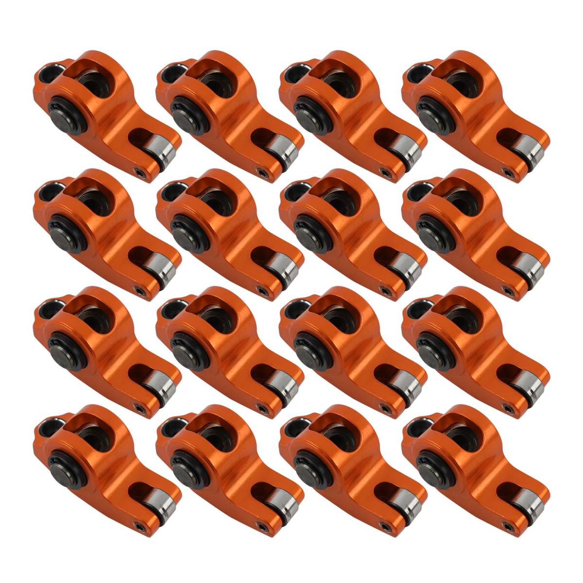 Harland Sharp LS Roller Rocker Arms, Pedestal Mount, 1.7 Ratio, Aluminum, Chevy, LS3/L92 Heads