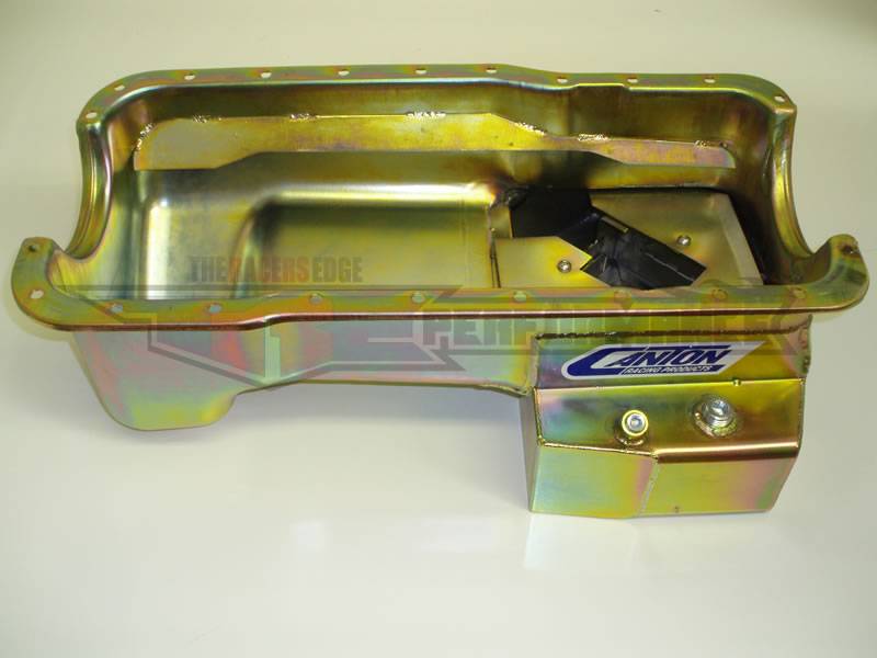 Ford Mustang 351W Canton 7 Quart TStyle Rear Sump Oil Pan