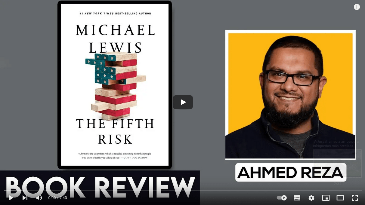 Book Review The Fifth Risk by Michael Lewis TrepHub