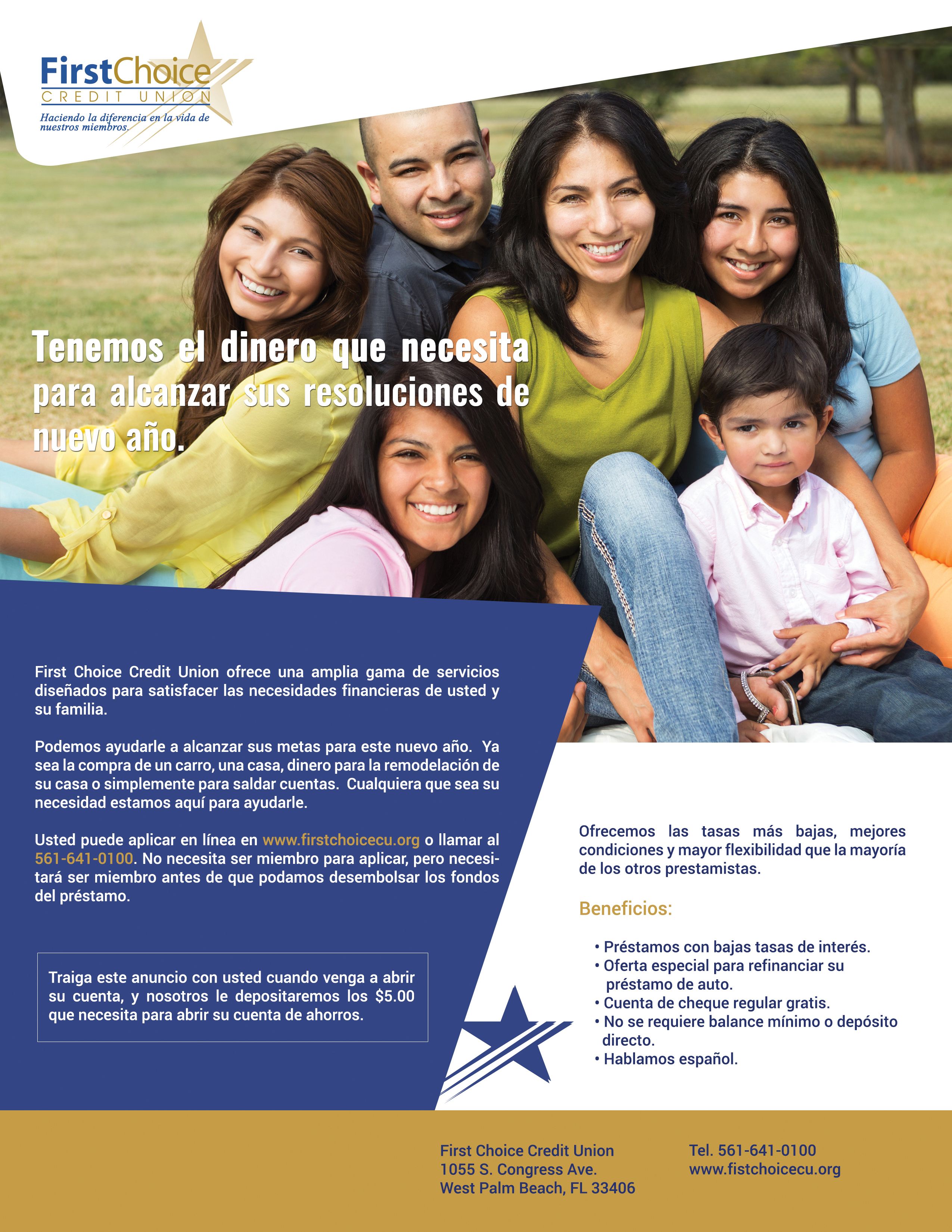 First Choice Credit Union Ad Design Tres Communications