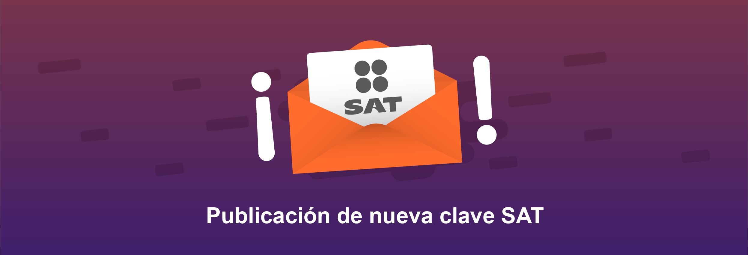 Nueva Clave SAT Grupo Tress Internacional