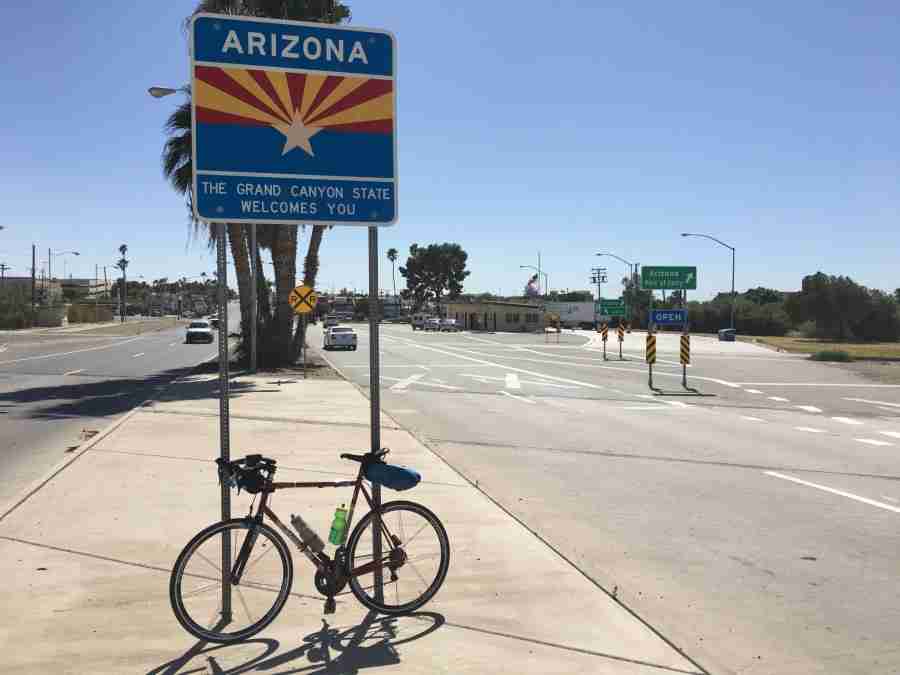 Day 4 Calexico, California to Yuma, Arizona 64 miles Tres Goes Riding