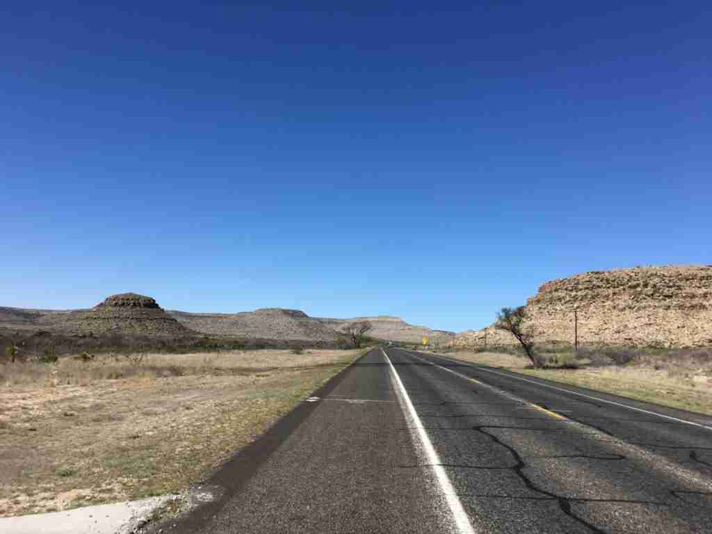 Day 22 Marathon to Sanderson, Texas 57 miles Tres Goes Riding