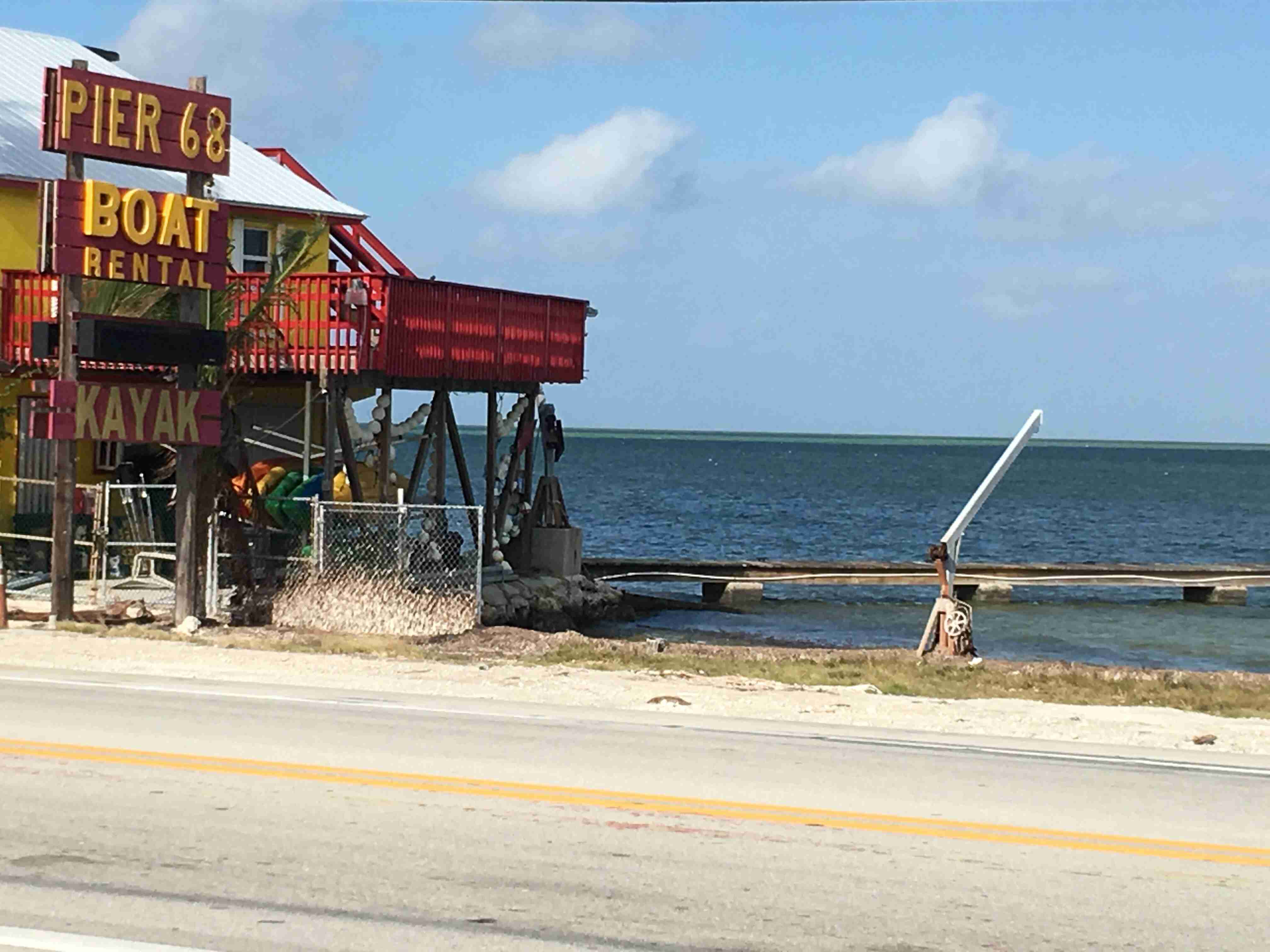 Day 7Marathon to Key Largo46 miles Tres Goes Riding