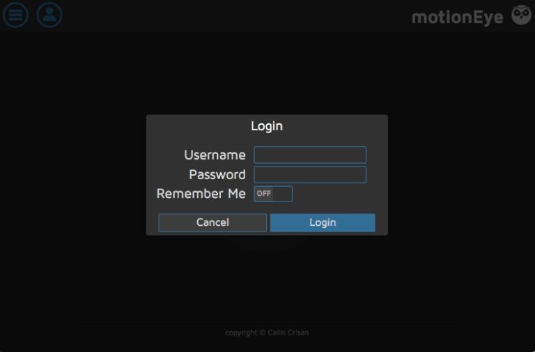 Installation de MotionEye sur Raspbian Buster (vidéoSurveillance