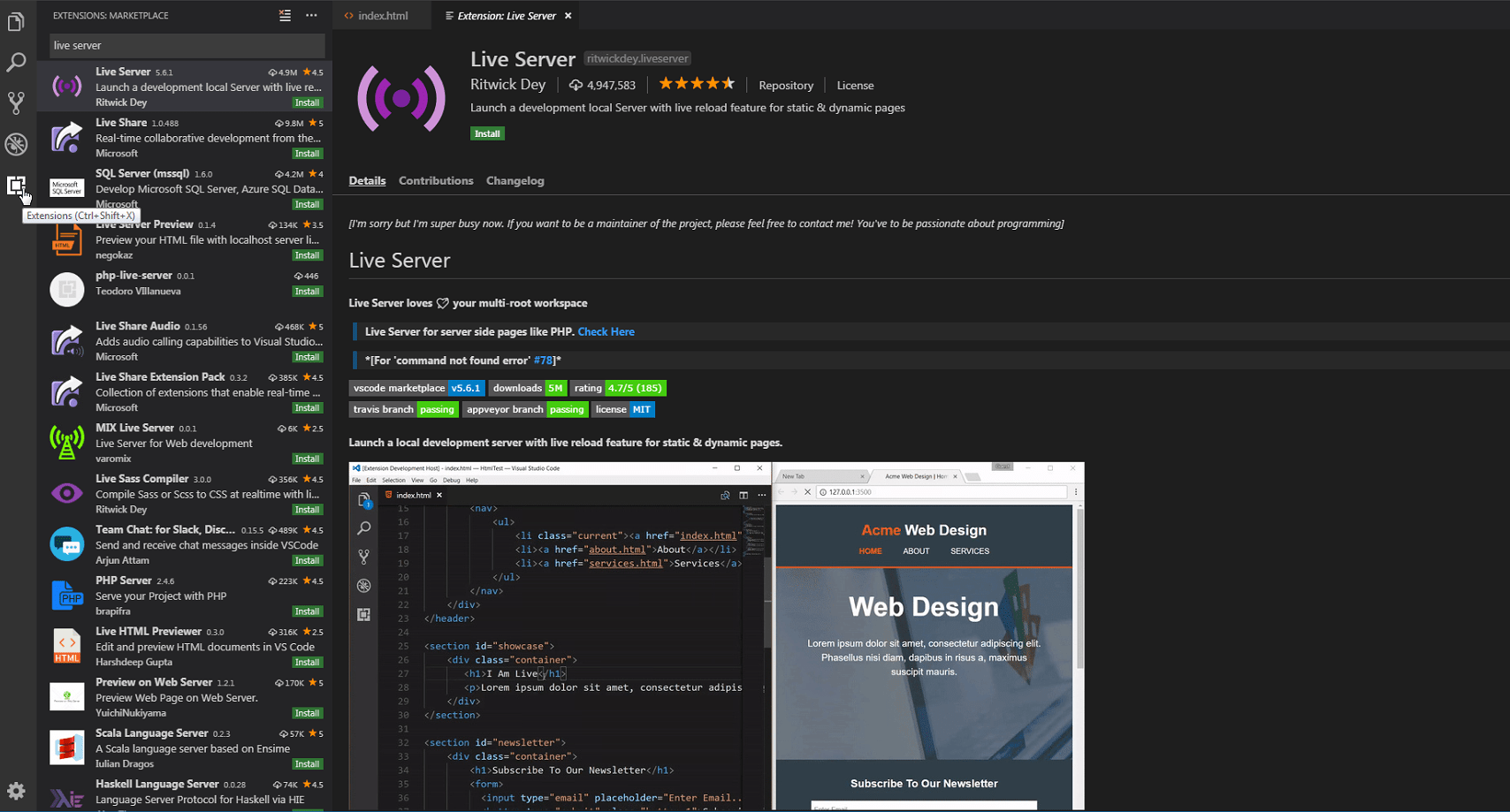 Bootstrap 4 and Visual Studio Code in 10 Minutes Trevoir