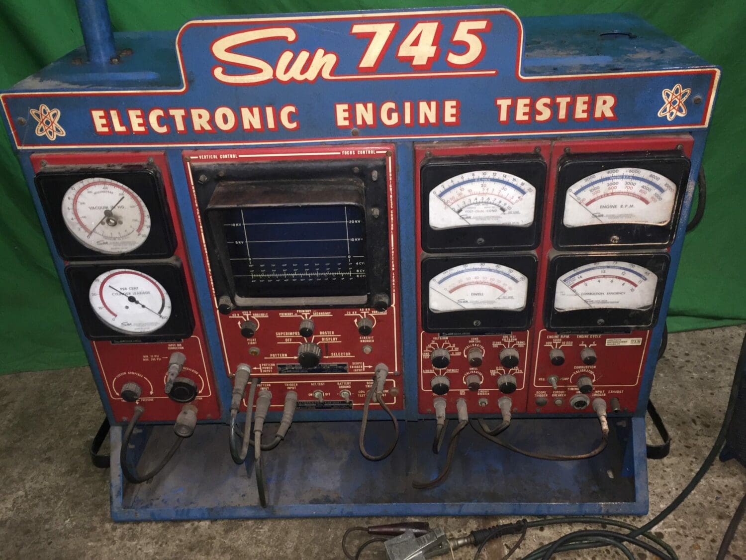 THBGAR002 Sun 745 Electronic engine tester • Trevor Howsam Limited