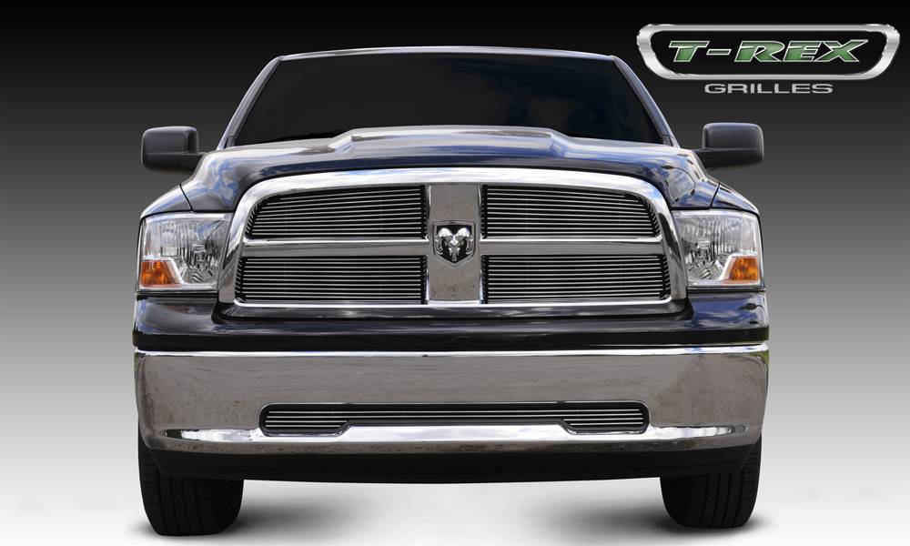 Dodge Ram PU 1500 Bumper Billet Grille w/ Tow Hooks