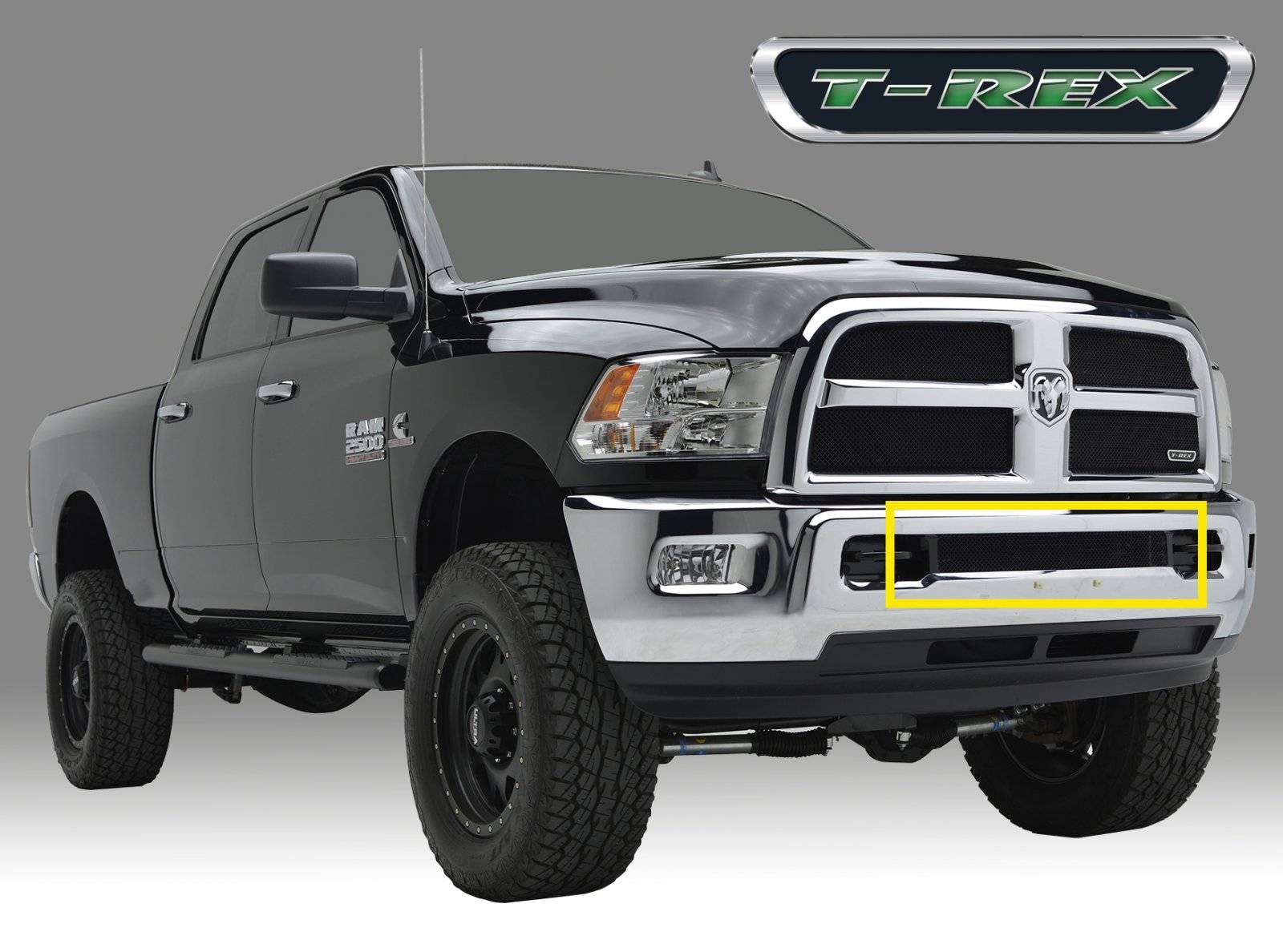 Dodge Ram PU 2500 / 3500 Sport Series, Mesh Grille, Bumper