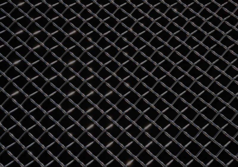 ALL Most Vehicles Stainless Steel Wire Mesh Flat Black 12"x40
