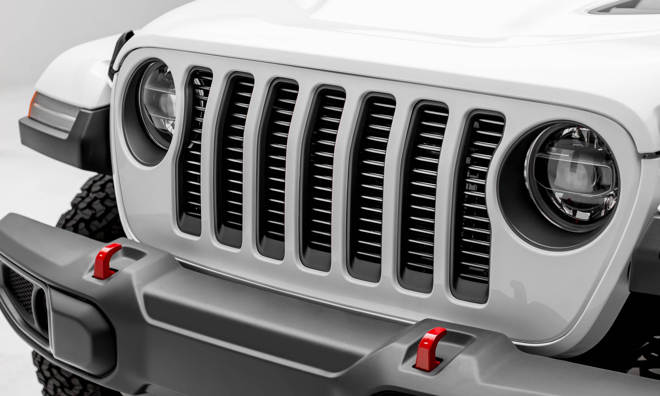 Jeep Gladiator, JL Round Billet Grille, Silver, 1 Pc, Insert PN 6204946