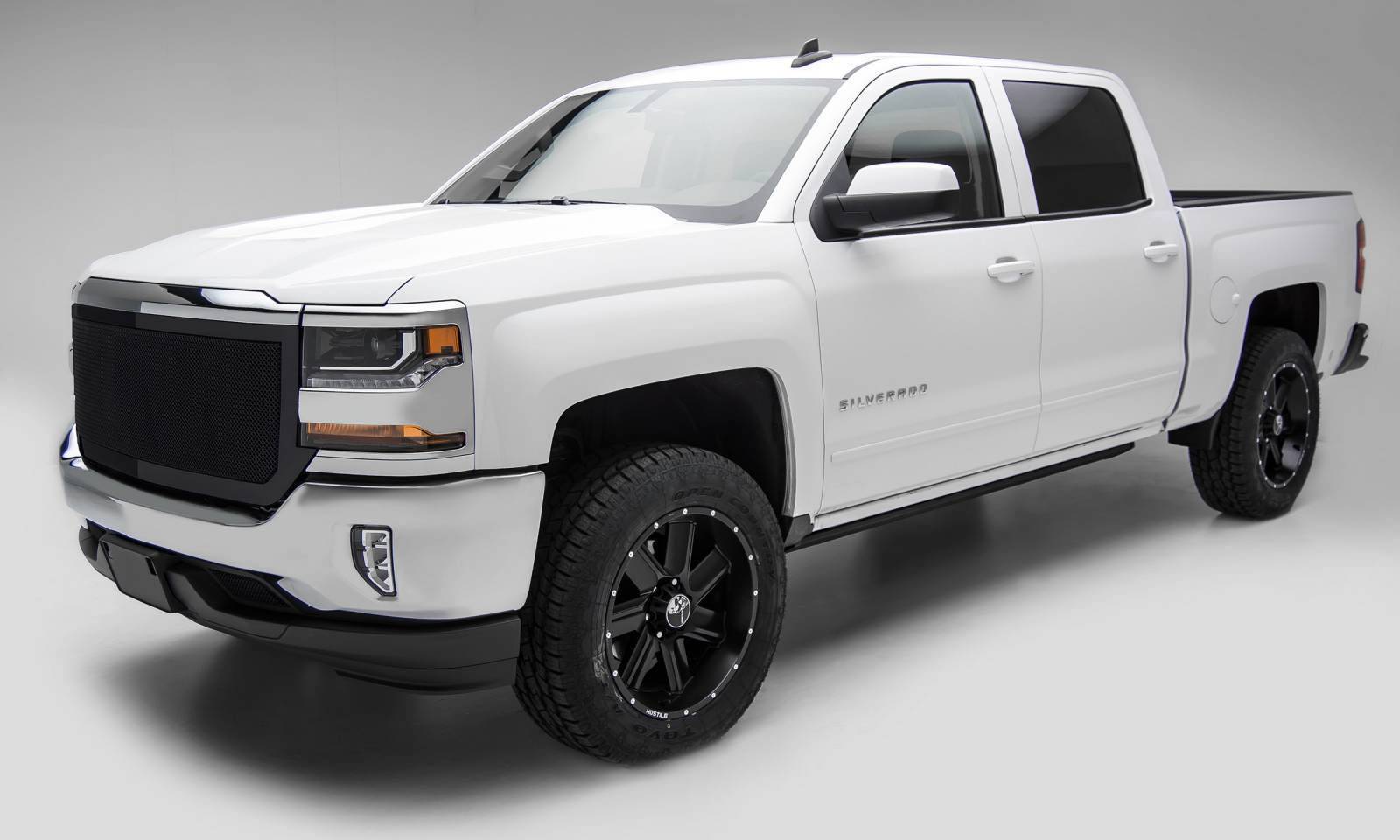 2016-2018 Silverado 1500 Upper Class Series Mesh Grille, Black, 1 Pc