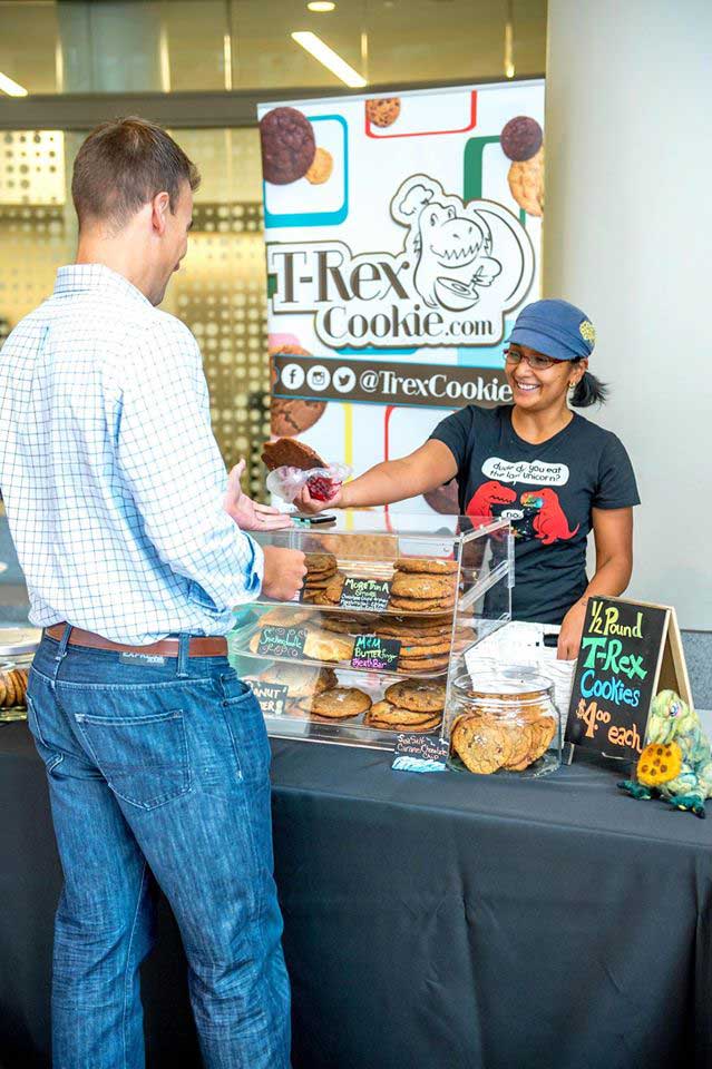 Our Story TRex Cookie