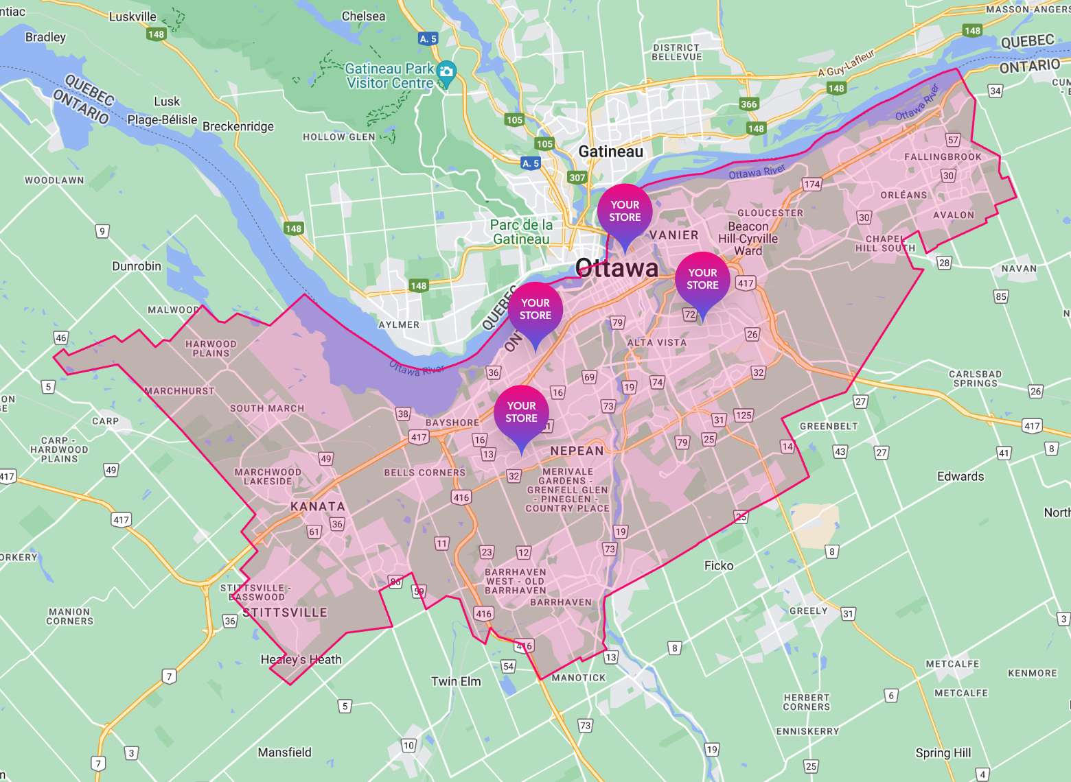 Ottawa Local Delivery made easy Trexity