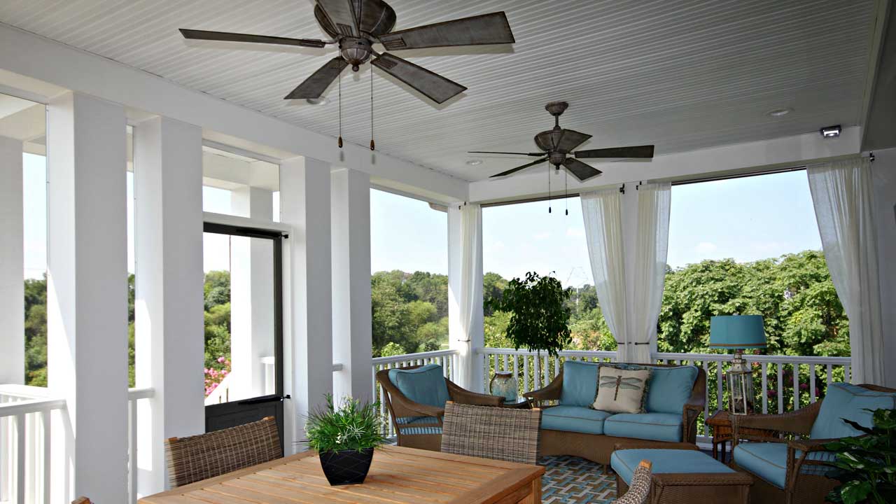 How to Build an UnderDeck Sunroom Trex RainEscape