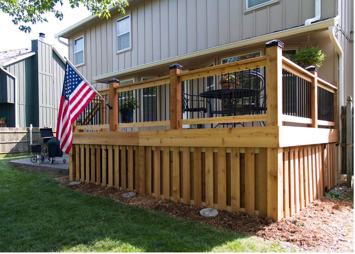 33 Inexpensive Deck Skirting Ideas Trex RainEscape