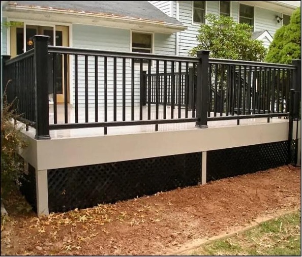 33 Inexpensive Deck Skirting Ideas Trex RainEscape