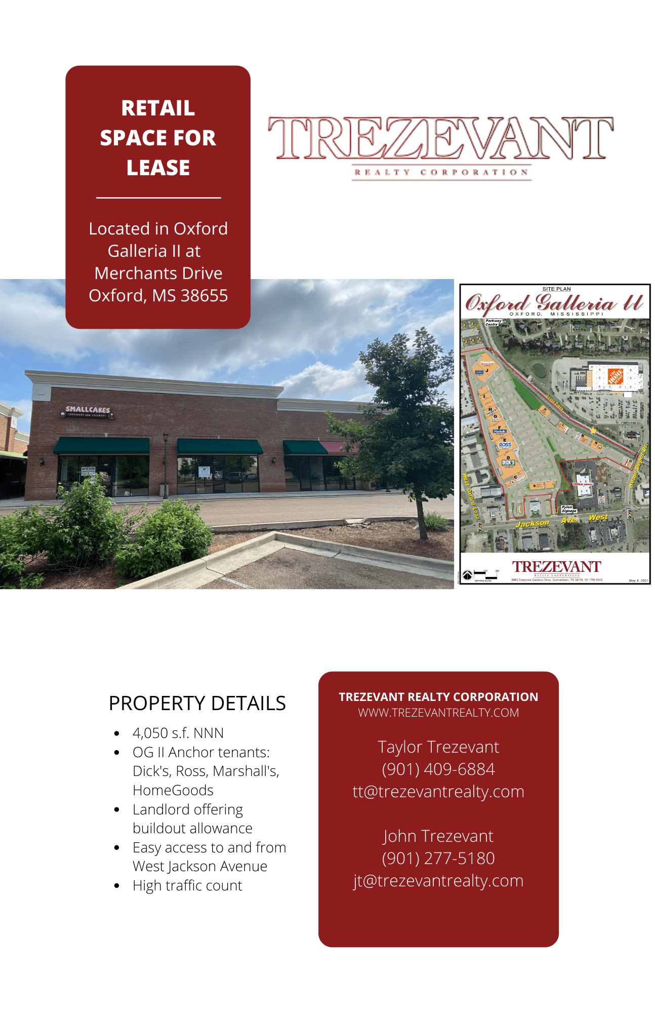 Oxford Galleria II Trezevant Realty Corporation