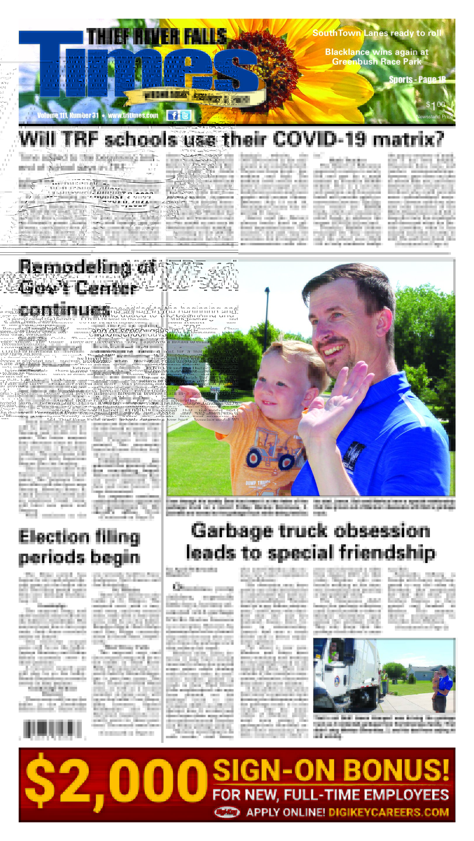 August 3, 2022 Thief River Falls Times & Northern Watch Official Page
