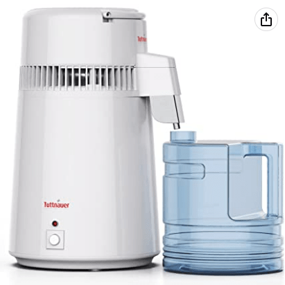 Sterilization Autoclaves Accessories Tuttnauer Water Distiller 1 Gallon