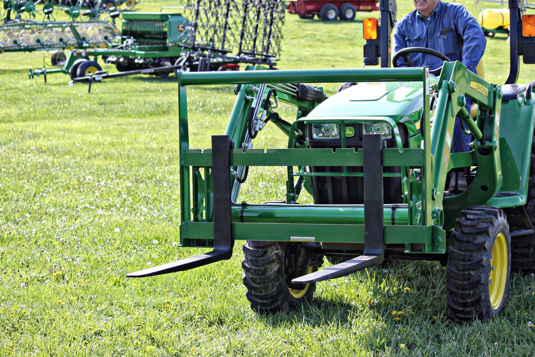 Sub Compact Pallet Forks TriL Manufacturing