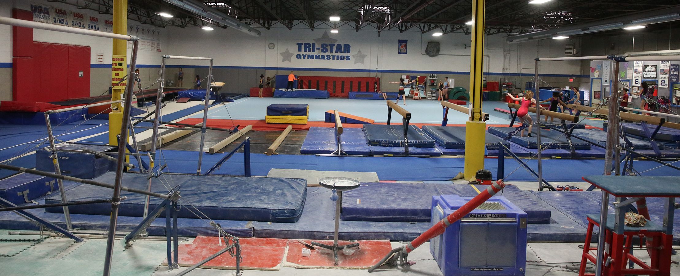 TriStar Gymnastics Forest Park » MAIN GYM