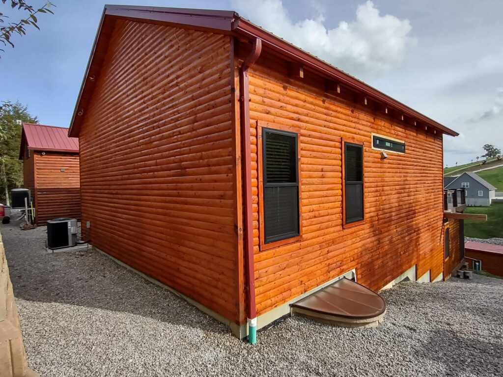 Log Cabin Cleaning & Staining Northern KY. Cincinnati OH. Tri