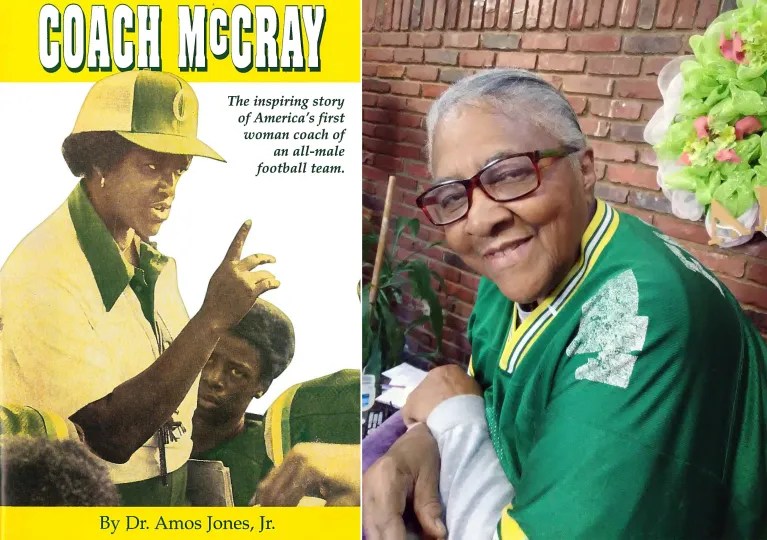Female football coaches? Coach McCray blazed the way