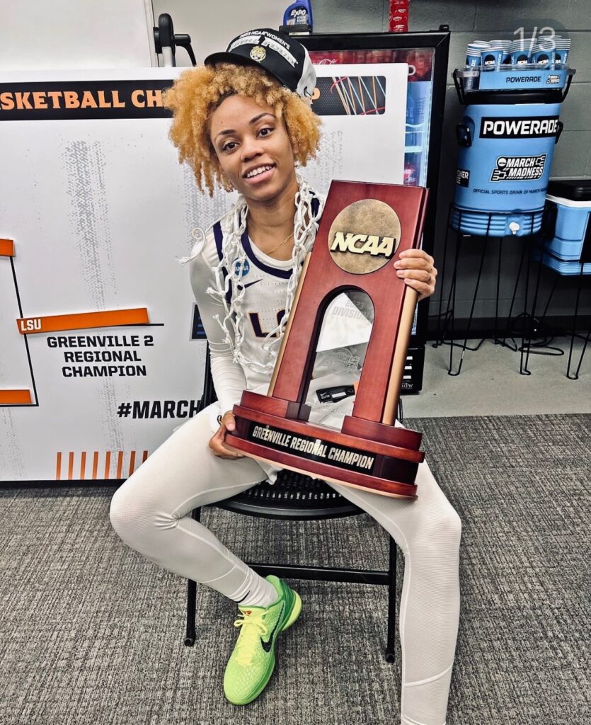 Jasmine Carson gives LSU’s national title a Memphis flavor