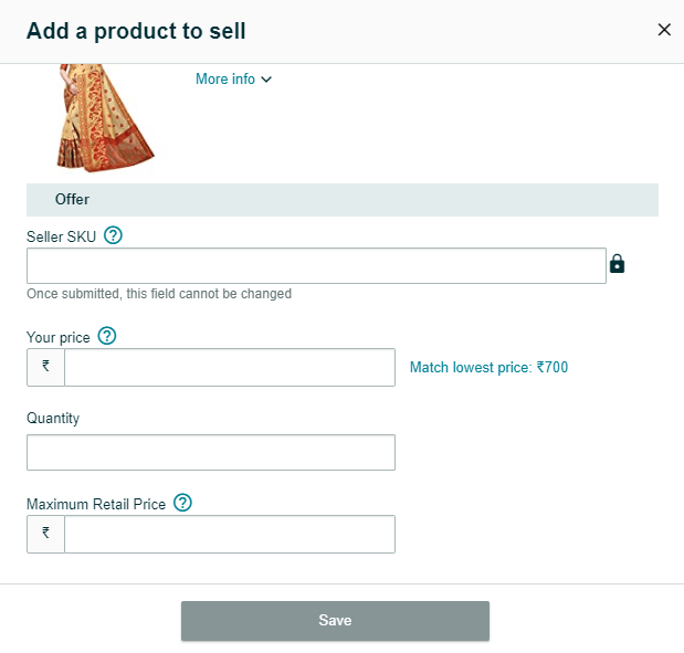 Easy Steps to Sell Sarees Online on Amazon.in TRI3D
