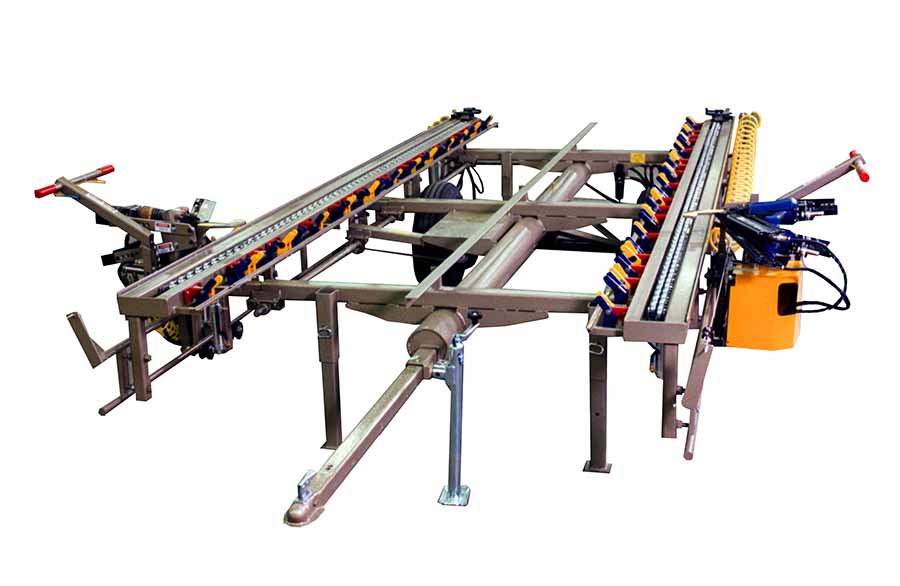 Mobile Diamond Quad Framing Table