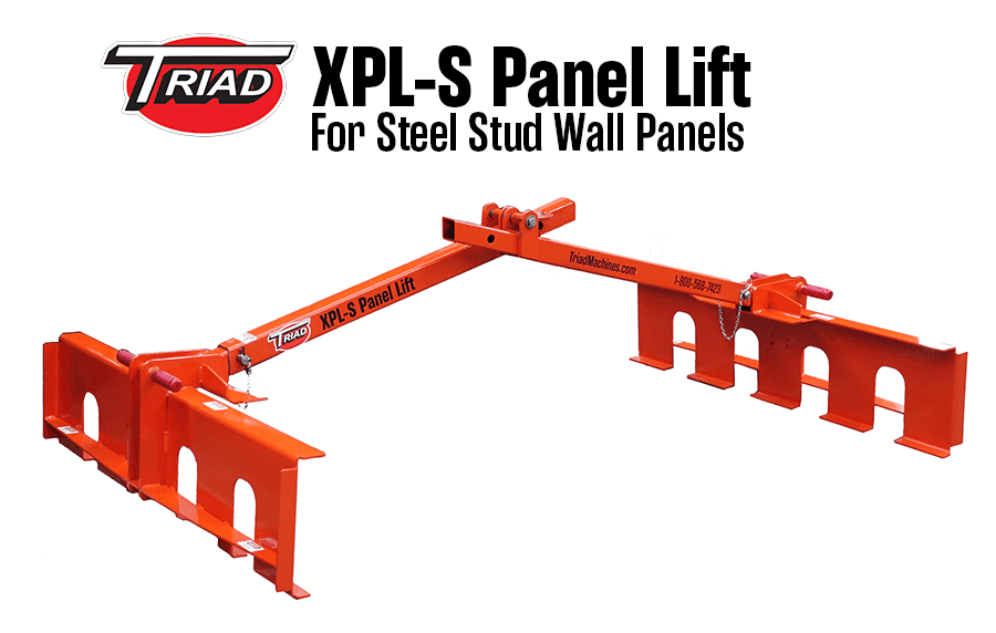 Steel Wall Panel Lift XPLS Triad Machines