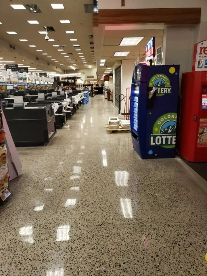 Polished Concrete Floors in Denver Colorado The Before and After