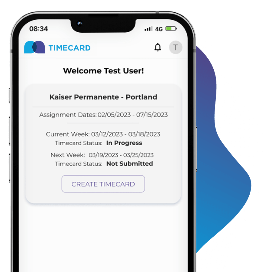 Triage Timecard App Help Center Triage Staffing