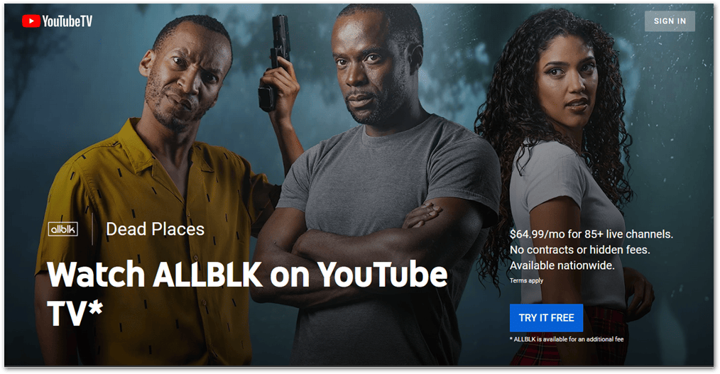 ALLBLK Free Trial All Black TV & Movies Try 7 Days Free