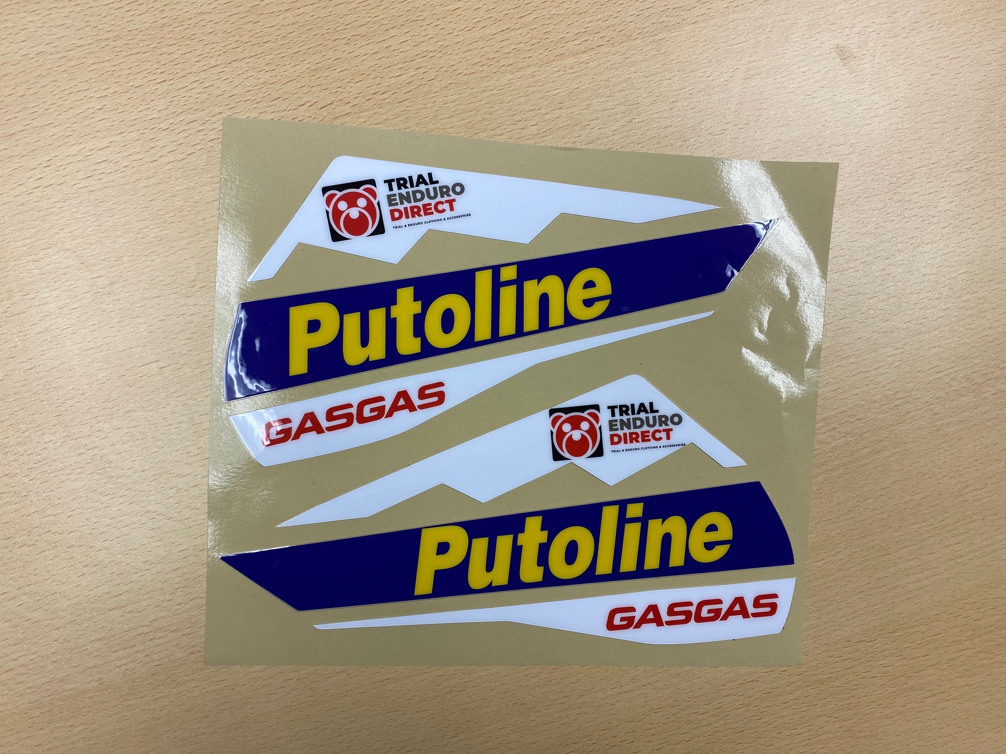 2018/2019 GASGAS Handguard Stickers Trial Enduro Direct