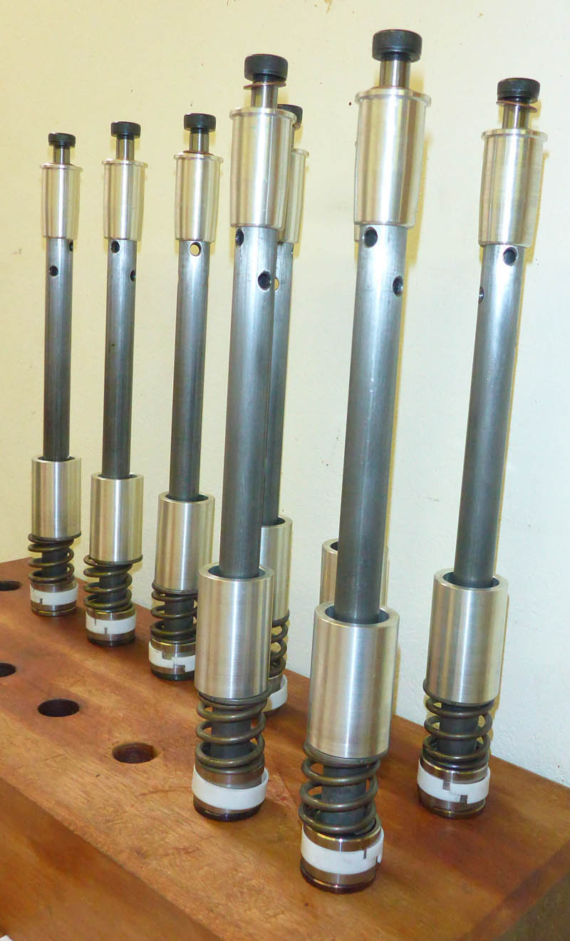 Assembled damper rods TRIALS GURU The Trials Academy