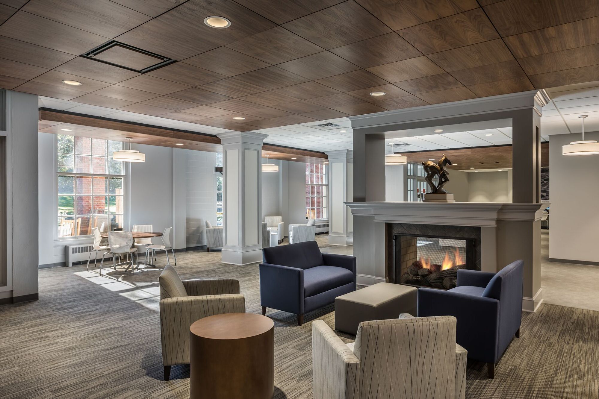 Furman Daniel Dining Hall Lobby Renovations Triangle Construction