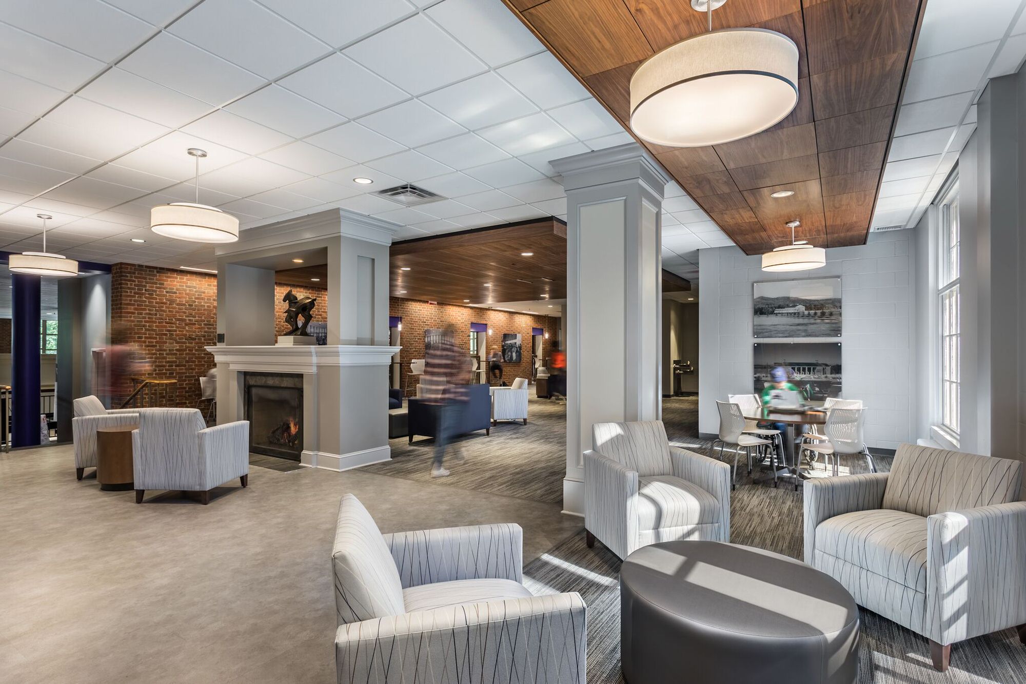 Furman Daniel Dining Hall Lobby Renovations Triangle Construction