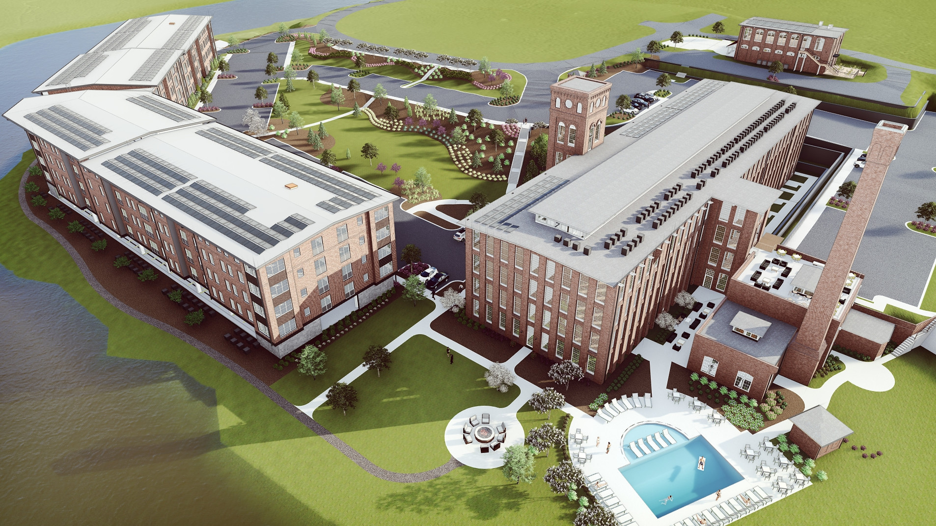 Newry Mill Historic District Triangle Construction Company, Inc.