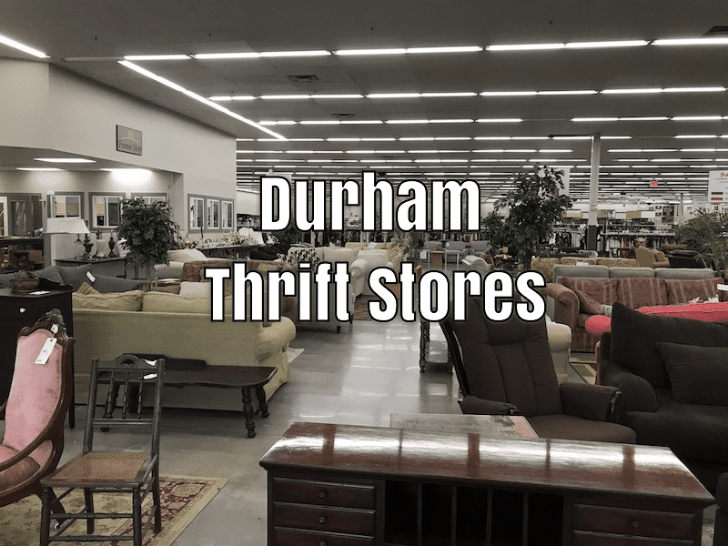Check out these 4 Durham thrift stores (bonus a huge list of thrift