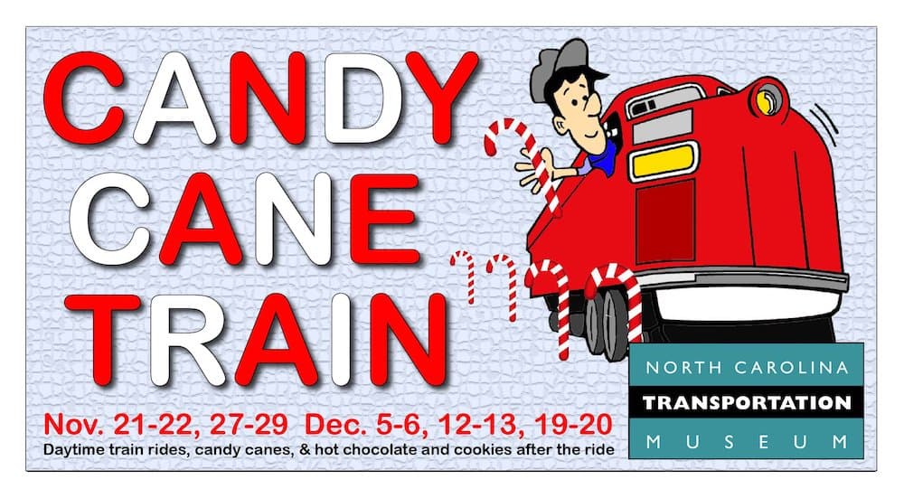 candy cane train Triangle on the Cheap