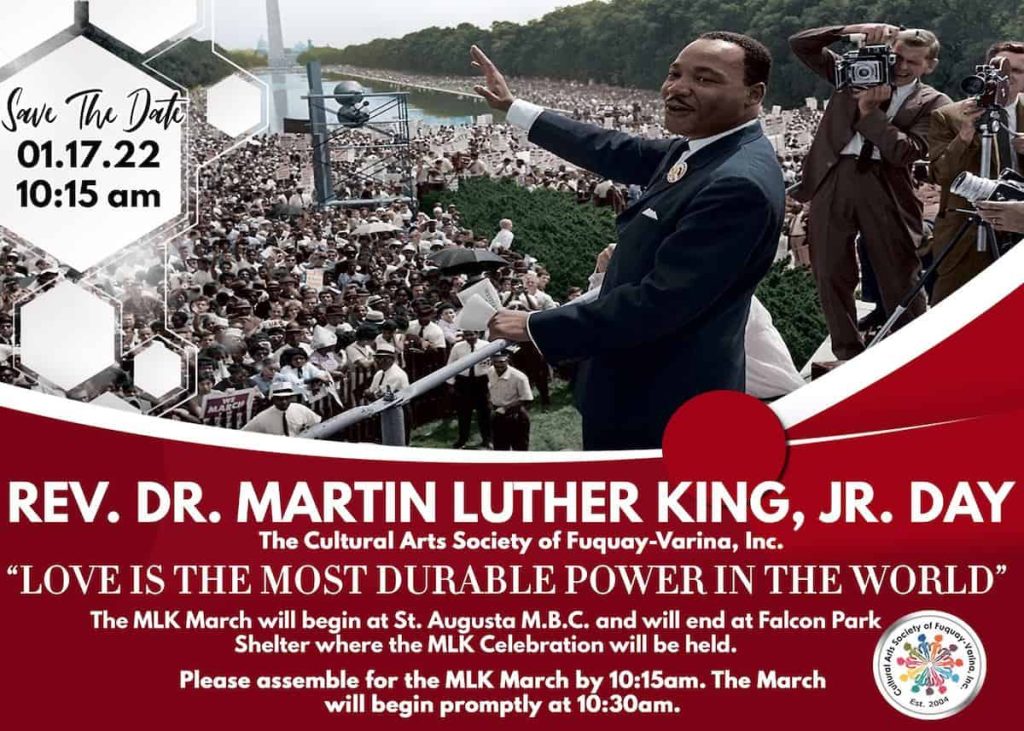 Canceled MLK Day March and Celebration in FuquayVarina Triangle on