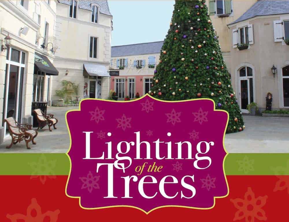 Lighting of the Tree at Lafayette Village Nov 18 Triangle on the Cheap