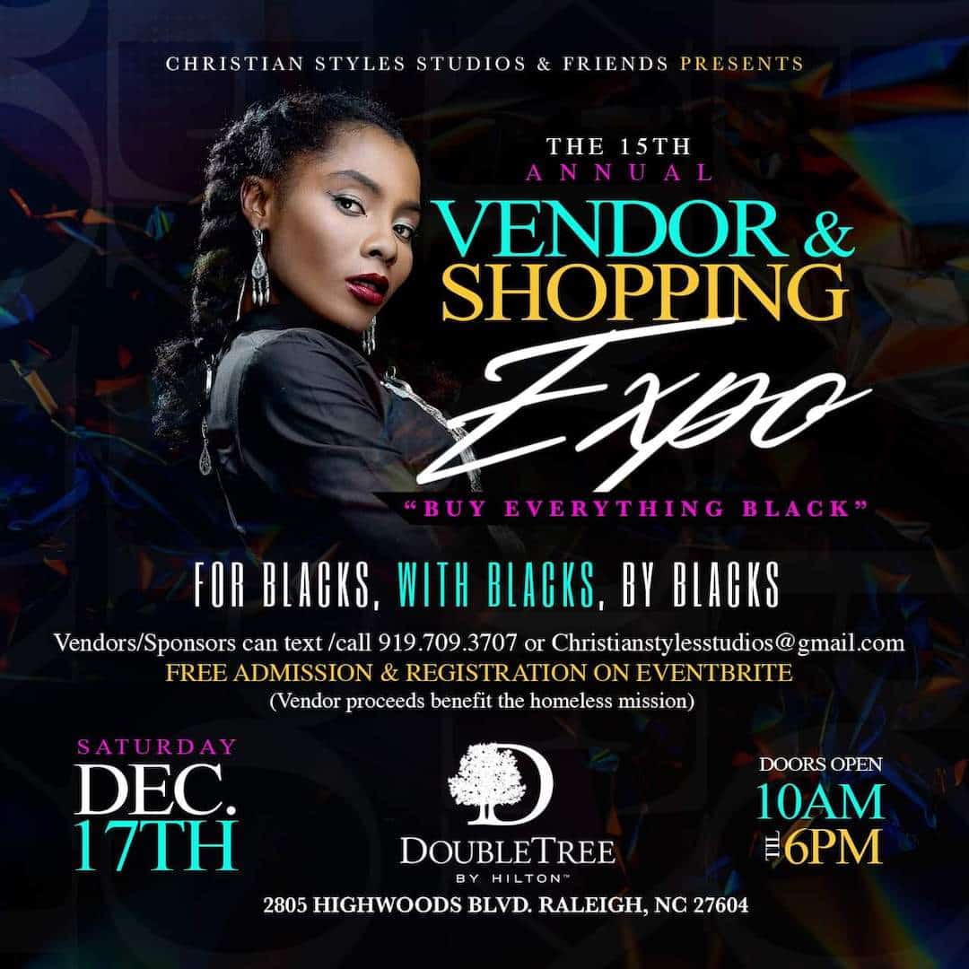 Vendor & Shopping Expo presented by Christian Styles Studios, with