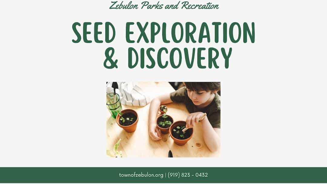 Seed Exploration & Discovery Nature Program in Zebulon for Families