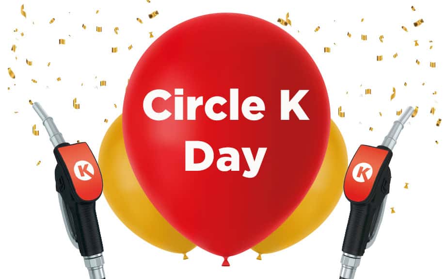 Circle K Day Save 40¢ per gallon May 23 Triangle on the Cheap